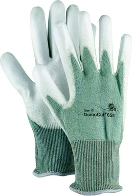 Produktbild von KCL Schnittschutzhandschuh DumoCut 655 Kat. II grün/weiß 6