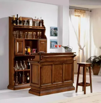 Zdjęcie produktu dla Szafka barowa Meble designerskie Klasyczna lada barowa Luksusowa witryna barowa Nowość