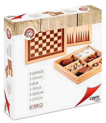 Obrázek produktu pro Sada 3 deskových her Cayro