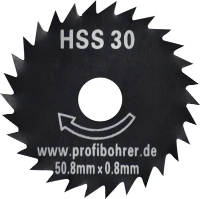 Obrázek produktu pro 50mm pilový kotouč pro mini kotoučovou pilu 50 × 11 mm, průměr 30 mm