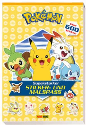 Obrázek produktu pro Pokémon: Superstarker Sticker- und Malspaß