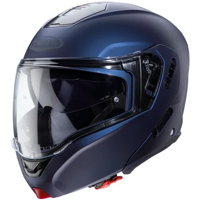 Image de Casque modulable Caberg Horus bleu mat, taille Yama-XL