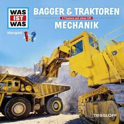 Produktbild von CD Was ist was - Folge 46 - Bagger und Traktoren/Mechanik