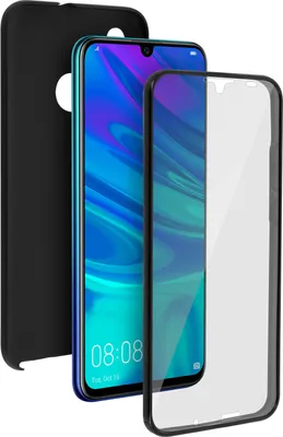 Produktbild von Avizar, 360° Rundum-Schutzhülle (Vorder- und Rückseite) für Huawei P Smart 2019 / Honor 10 Lite, Schwarz