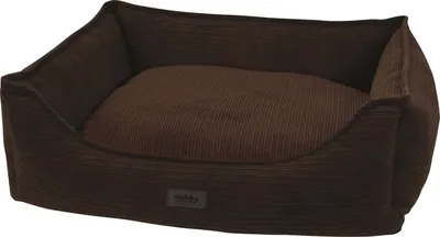 Produktbild von Nobby Komfortbett Kamba eckig braun, Maße: 75 x 60 x 23 cm