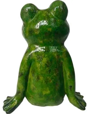 Produktbild von Dekofigur Lafiora Frosch Fiberglas 36,5 x 34 x 42 cm