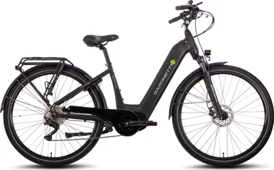 Produktbild von SAXONETTE E-Bike Quantum Sport , Mittelmotor, Tiefeneinsteiger Rahmen 540 Wh Akku, ebike, Elektrofahrrad, Cityrad (Schwarz)