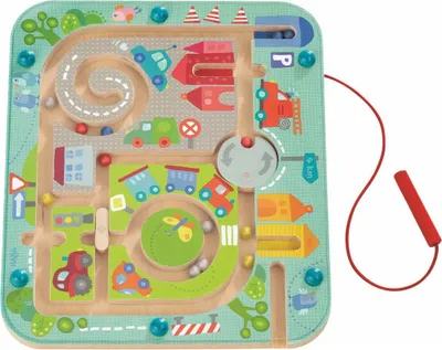 Zdjęcie produktu dla Gra magnetyczna labirynt miejski