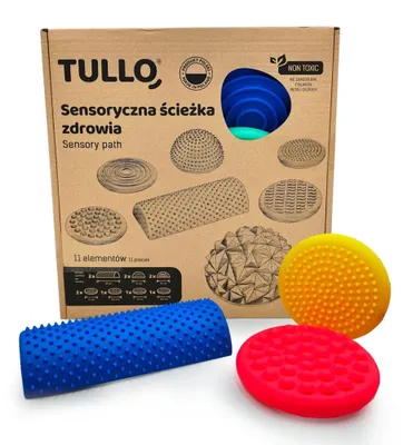 Zdjęcie produktu dla Tullo Fizjo ścieżka sensoryczna 11 elementów