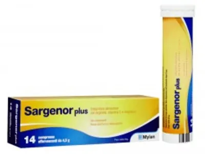 Produktbild von SARGENOR PLUS, 14 Brausetabletten, je 4,5 g
