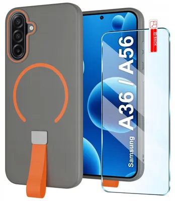 Image de Etui z Paskiem na palec Matowe do Samsung A36 5G| A56 5G |do MagSafe +Szkło