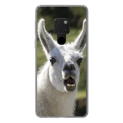 Produktbild von MuchoWow® Handyhülle Schutzhülle Hülle für Huawei P40 Lite Lama - Lustig - Kinder - Jungen - Mädchen - Kinder Silikon Softcase Handy Hülle - Handy
