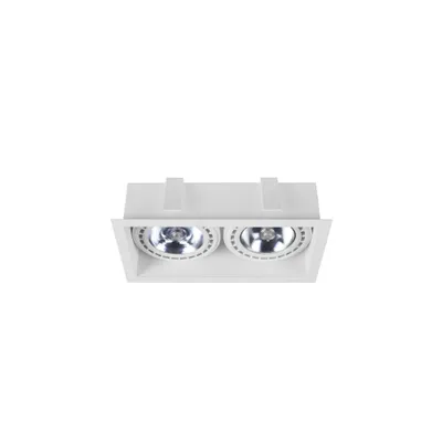 Immagine prodotto di Lampada da incasso a LED Nowodvorski DOWNLIGHT bianca, acciaio 9412