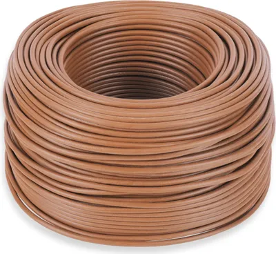 Zdjęcie produktu dla Kabel przyłączeniowy do folii grzewczej na podczerwień LgY 1×2,5 mm², brązowy