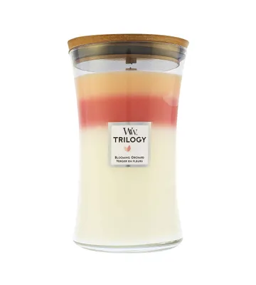 Image de WoodWick - Blooming Orchard Trilogy Vase ( Blooming Orchard ) 609.0g