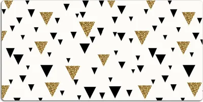 Produktbild von Schreibtischmatte Tischunterlage 100x50 cm Mauspad - Dreieck