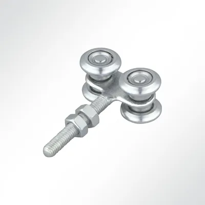 Produktbild von Lysel® Laufrolle Vorhangrolle Führungsrolle 4-fach für Laufschiene 35x30mm (1 Stück)