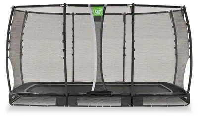 Image de EXIT Allure Premium Trampoline 214x366cm, Enterré, Trampoline Enterrée, Noir