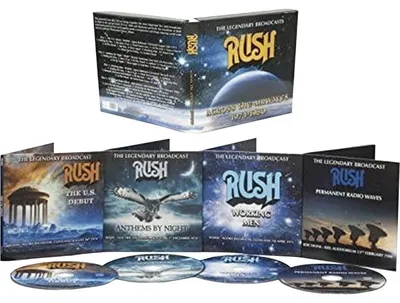 Produktbild von Audio Cd Rush - Across The Airwaves (4 Cd)