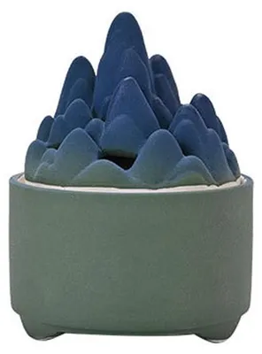 Räucherstäbchenhalter Bergform, Keramik, 11x8x8 cm, Aromatherapie