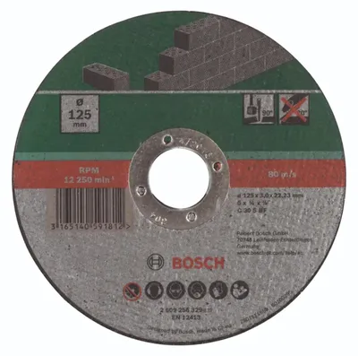 Produktbild von Trennscheibe gerade, Stein D= 125 mm