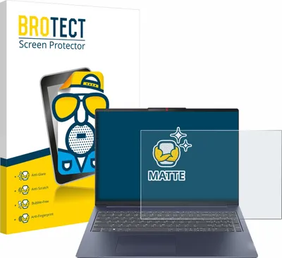 Produktbild von BROTECT Schutzfolie für Lenovo IdeaPad Slim 5i Gen 10 16" Displayschutz Displayschutzfolie Folie Matt Entspiegelungsfolie