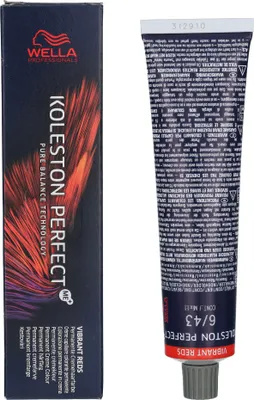 Produktbild von Wella Koleston Perfect Me+ Vibrant Reds, Kastanienbraun, 6/43, Unisex, 60 ml, Alle Haare, Glanz