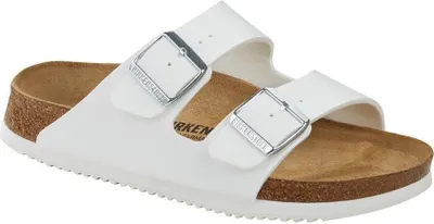 Produktbild von Birkenstock Superlauf Pantolette ARIZONA SL Weiß 48
