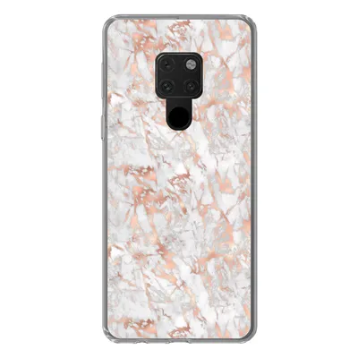 Produktbild von MuchoWow® Handyhülle Schutzhülle Hülle für Huawei P40 Lite Marmor - Roségold - Luxus - Muster Silikon Softcase Handy Hülle - Handy