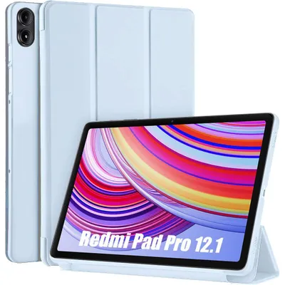 Image de Coque pour Xiaomi Redmi Pad Pro 12,1 Pouces, Protection Slim avec Fonction Support - Bleu