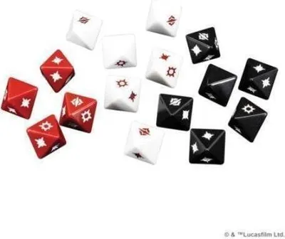Produktbild von Asmodee Star Wars: Legion Star Wars Legion: Legion Attack Dice Pack, Würfelsatz, Schwarz, Rot, Weiß
