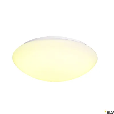 Zdjęcie produktu dla LIPSY 50 Dome, zewnętrzna lampa ścienna i sufitowa LED do montażu natynkowego, biała, IP44, 3000/4000K
