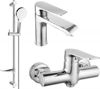 Produktbild von Mexen Pecos DF05 Brausegarnitur, Chrom - 72704DF05-00