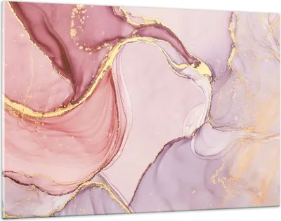 Produktbild von Bilder auf glas - Einteilig - Abstraktion Marmor Rosa - 120x80cm - Glasbilder - Wandbilder - Bilder - zum Aufhängen bereit - Wanddekoration aus Glas - Glas Bilder - Wandbild auf Glas - GAA120x80-4528