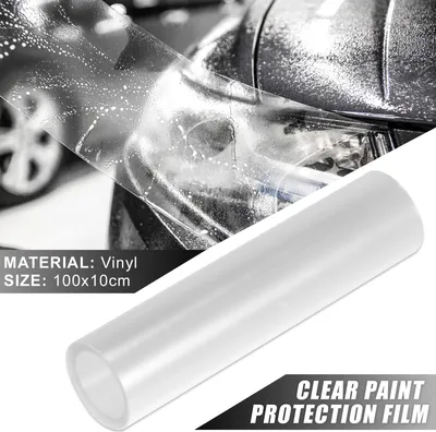 Image de Transparent Vinyle Voiture Peinture Protection Film Auto Adhésif Autocollant 4"x39"