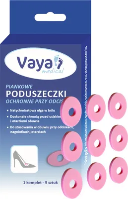 Produktbild von Schutzpolster aus Schaumstoff für Hühneraugen Vaya Medical