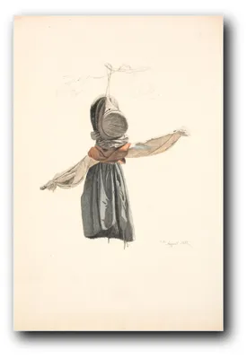 Immagine prodotto di Stampa artistica intitolata "Una spaventapasseri" di Christen Dalsgaard – 20x30 cm – non incorniciata