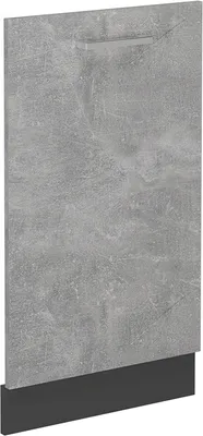 Produktbild von Geschirrspülblende Vicco R-Line Beton 45 cm ohne Arbeitsplatte, Model 54491