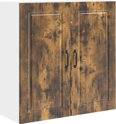 Obrázek produktu pro vidaXL Nástěnná skříň PORTO, kouřový dub, 80 x 31 x 80 cm