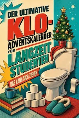 Produktbild von Der ultimative Klo-Adventskalender für Langzeitstudenten