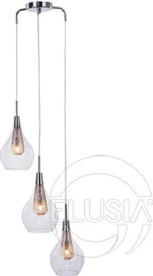 Produktbild von Elektra 3 Pendelleuchte G9, 3-flammig, höhenverstellbar, Ø 41 x 220 cm