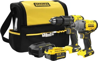 Produktbild von Stanley Zestaw V20 Sfmck217M1S (Sfmcd715 + Sfmcf920) 1X4,0Ah Torba
