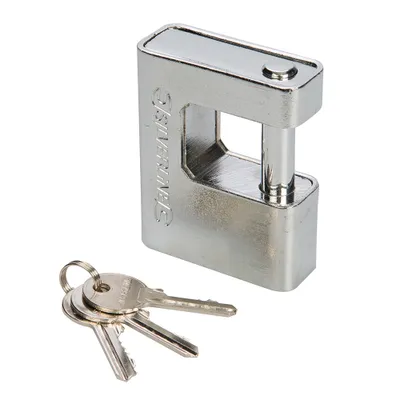 Produktbild von Silverline Gepanzertes Monoblock-Vorhängeschloss 80 mm
