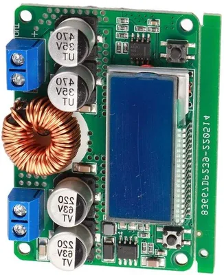 Obrázok produktu pre DC/DC menič 8–60 V na 3–32 V s LCD displejom a meradlami