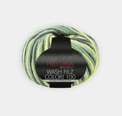 Produktbild von Pro Lana Wash Filz Colori 100g Farbe 702