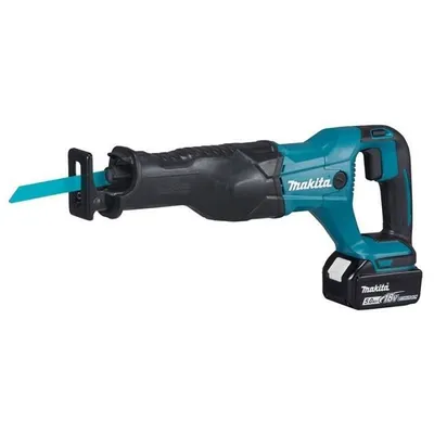 Image de Scie sabre MAKITA 18 V Li-Ion 5 Ah - 2 Batteries, chargeur en coffret - DJR186RTE