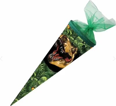 Produktbild von Zuckertüte 50cm Dino Dschungel