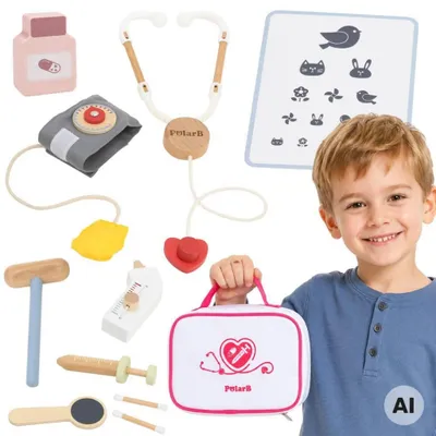 Immagine prodotto di VIGA Kit medico in valigetta, 10 pezzi.
