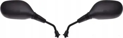 Zdjęcie produktu dla Czarne uniwersalne lusterka motocyklowe M10 do skuterów Quad Atv - Wilmat