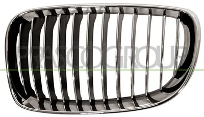 Produktbild von PRASCO BM1212024 Kühlergrill Frontgrill für BMW 1 Schrägheck (E87) Links Chrom/Schwarz Chrom